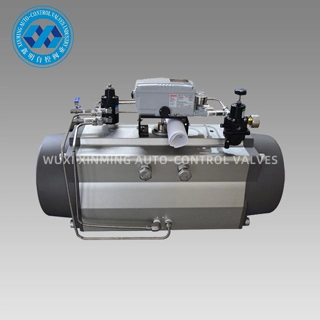 Aktuator Pneumatik Dengan YTC Smart Valve Positioner