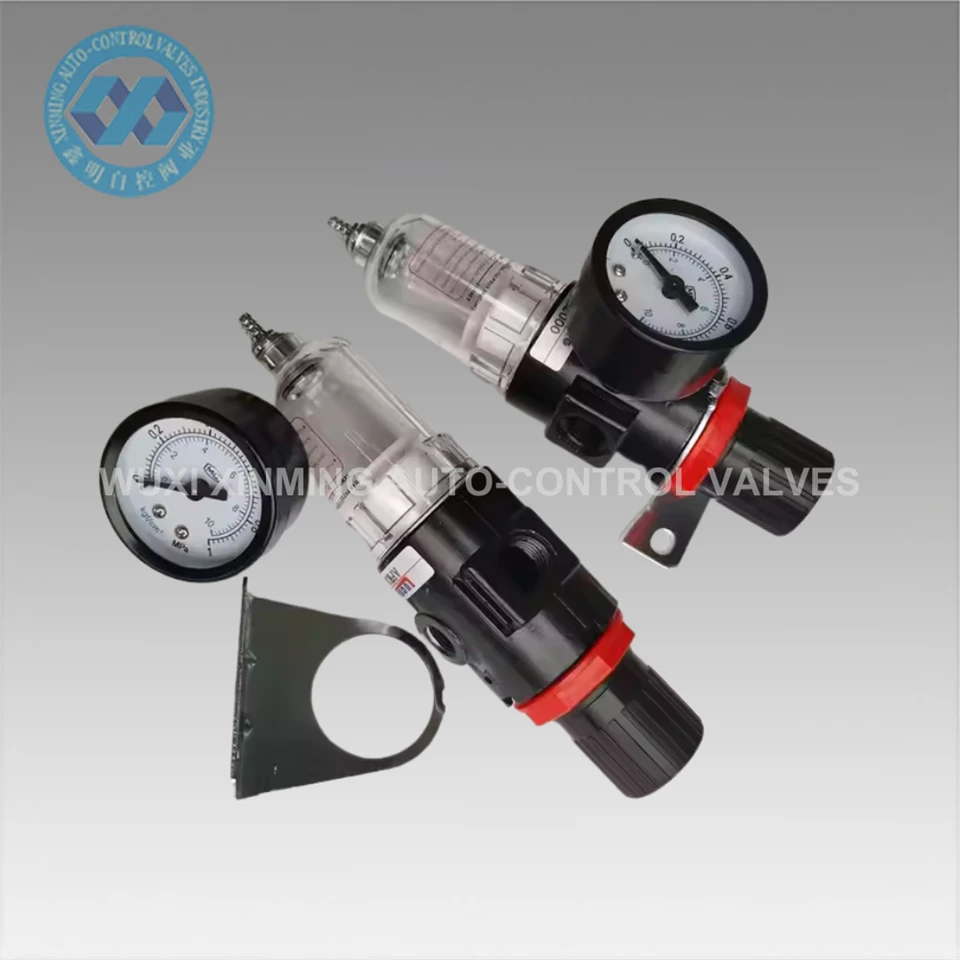 Filter Pengatur Tekanan Filter Udara AFR2000 Prosesor Sumber Pemisahan Air Pneumatik
