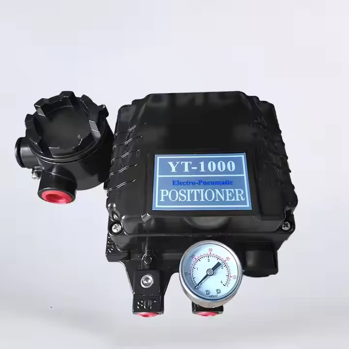 Locator Pneumatik Listrik Tipe Garis Rotary Valve Rotary YT1000, Signal 4-20 MA
