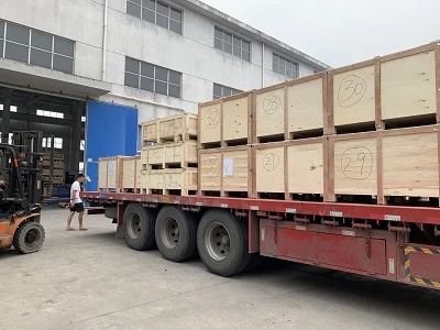 Pengiriman Pneumatic Butterfly Valve Dikirim Ke Korea Selatan
