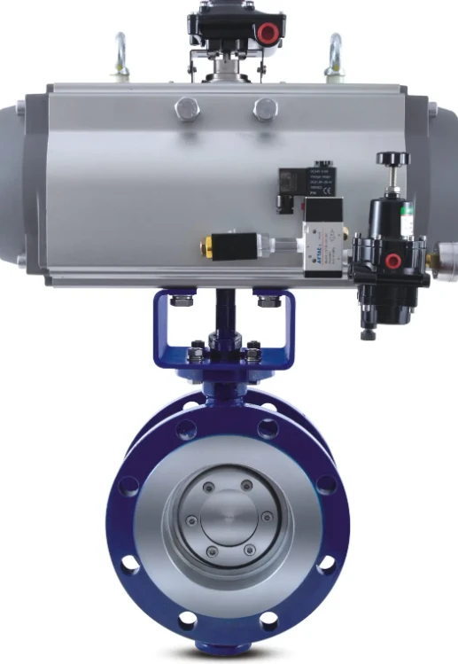 Pneumatic Actuator-operated Butterfly And Piston Valves