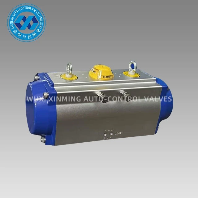 Pneumatic Actuator Without Cu Or Zn