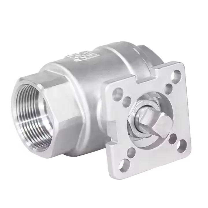 Pneumatic Ball Valve With Internal Thread