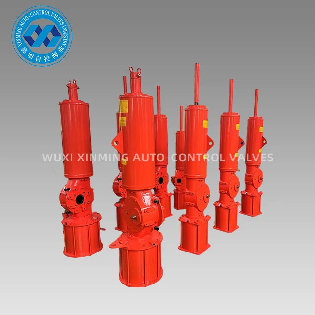 Aktuator Pneumatik Scotch Yoke Untuk Katup Bola Diameter Besar