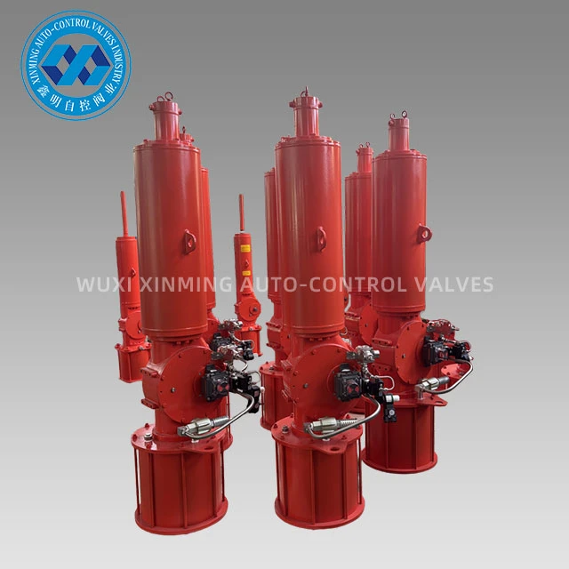 Aktuator Pneumatik Akting Tunggal Scotch Yoke