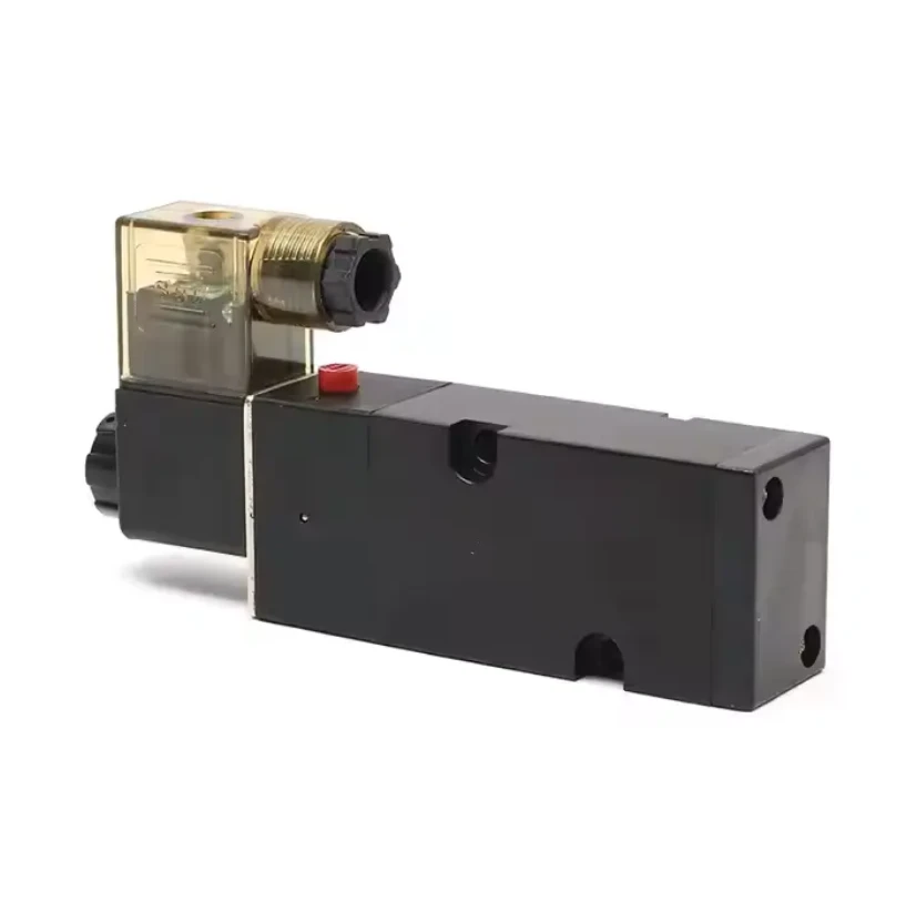 Katup solenoid aktuator akting tunggal dan ganda