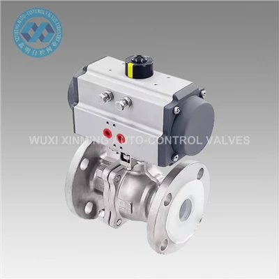 High - Performance Pneumatik Flanged Ball Valve: Kontrol Presisi dan Operasi yang Efisien
