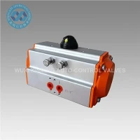 Actuator Udara Turn Quarter untuk Bola/Katup Butterfly Acting Double Pneumatic Rotary Actuator