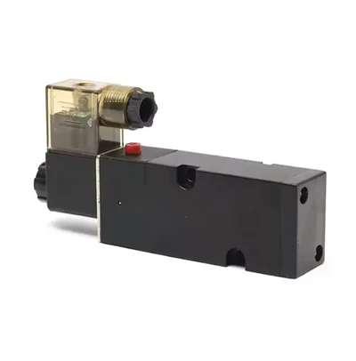Katup solenoid aktuator akting tunggal dan ganda