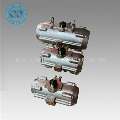 Aktuator pneumatik stainless steel: ketahanan korosi yang kuat, cocok untuk lingkungan yang keras.