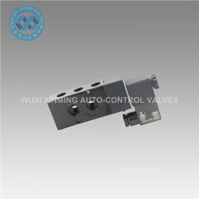 Aliran dua arah katup solenoid aktuator pneumatik