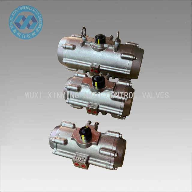 Aktuator pneumatik stainless steel: ketahanan korosi yang kuat, cocok untuk lingkungan yang keras.